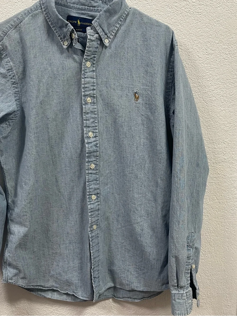 Polo by Ralph Lauren Light Blue Denim Button-Down Shirt